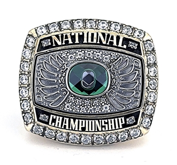 2010 Oregon Ducks National Championship Football Ring!