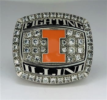 2014 Illinois Fighting Illini "Heart of Dallas Bowl" Championship Ring