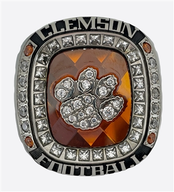 2015 Clemson Tigers "Orange Bowl" Champions NCAA College Football Playoff Championship Ring!