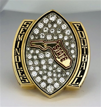 2015 Florida St. Seminoles FSU NCAA Football "State" Champions Ring!