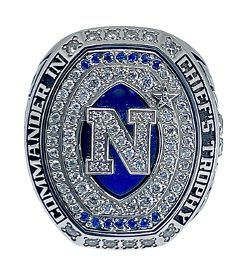 2015 Navy Midshipmen Football "Commander in Chief's Trophy" / "Military Bowl"  Championship Ring!