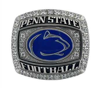 2016 Penn St. Nittany Lions "Tax Slayer" Bowl Championship Football Ring!