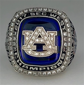 2017 Auburn Tigers "SEC West" Champions Ring!