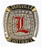 2017 Louisville Cardinals NCAA Football Tax Slayer Bowl Championship Ring!