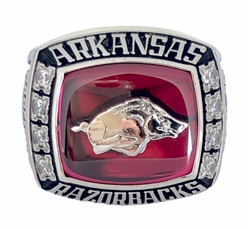 2016-2018 Arkansas Razorbacks NCAA Basketball Letterman's Ring!