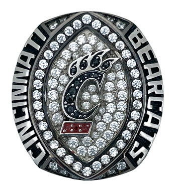 2018 Cincinnati Bearcats NCAA Football "Military Bowl" Champions Ring!