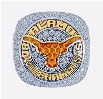 2019 Texas Longhorns Valero "Alamo Bowl" Champions Ring!