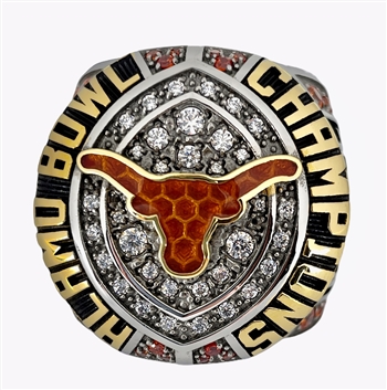 2020 Texas Longhorns  "Alamo Bowl" Champions Ring!