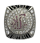 2021 Washington State Cougars "Apple Cup" Champions NCAA Football Ring!