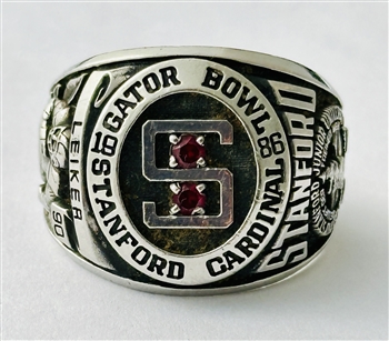 1986 Stanford Cardinal NCAA Gator Bowl Championship Ring!