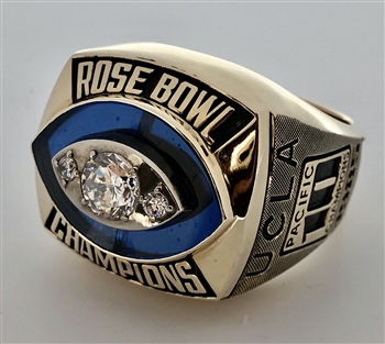 1986 UCLA Bruins Rose Bowl Champions NCAA Football 10K Gold Championship Ring!