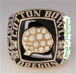 1996 Oregon Ducks "Cotton Bowl" Championship 10K Gold Ring!