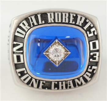 2003 Oral Roberts NCAA Baseball Conference Champions Player's Ring