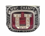 2004-05 Utah Utes Mountain West Champions / NCAA "Sweet-16" Basketball Ring!