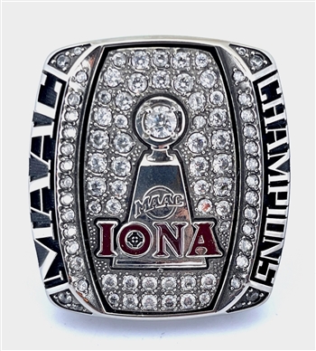 2021 Iona Gaels NCAA Basketball "MAAC / Final Four"  Champions Ring!