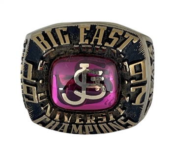 1997 St. John Red Storm Baseball Big East Tournament Champions Ring