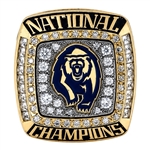 2014 California Golden Bears NCAA Men's Swimming & Diving National Championship Ring Issued to Chris Stivers