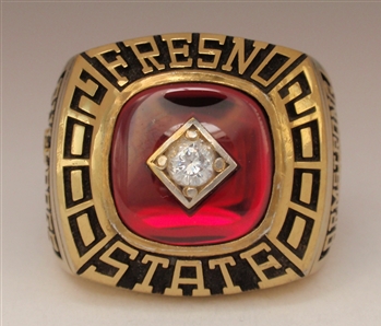 2000 Fresno State Bulldogs "Silicon Valley Bowl" Championship Football Ring