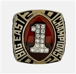 2002 Miami Hurricanes "Big East Champions" 10K Gold Ring!