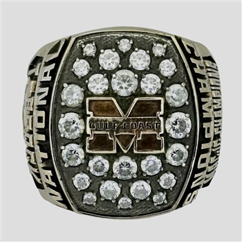 2007 Mississippi Gulf Coast College   Football Champions Ring!