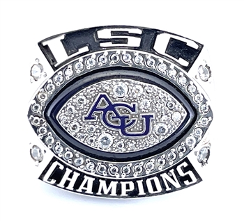 2008 Abilene Christian LSC Champions NCAA  Football Ring!