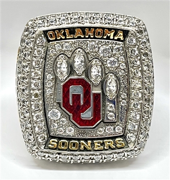 2018 Oklahoma Sooners Big-12 Champions NCAA Playoff Football Ring!