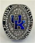 2019 Kentucky Wildcats "Belk Bowl" Champions NCAA Football Ring!