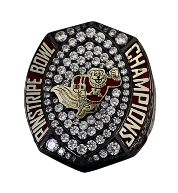 2022 Minnesota Gophers "Pinstripe Bowl Championship NCAA Football Ring!