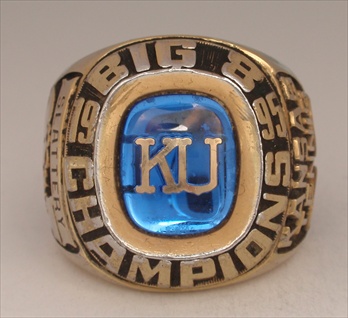 1995 Kansas University "Big-8" Conference Champions Tennis Ring