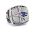 2001 New England Patriots Super Bowl XXXVI Champions 10K White Gold Ring!