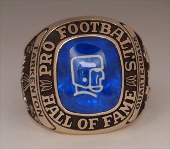 1986 Pro Football "Hall-Of-Fame" 10K Yellow Gold Ring!
