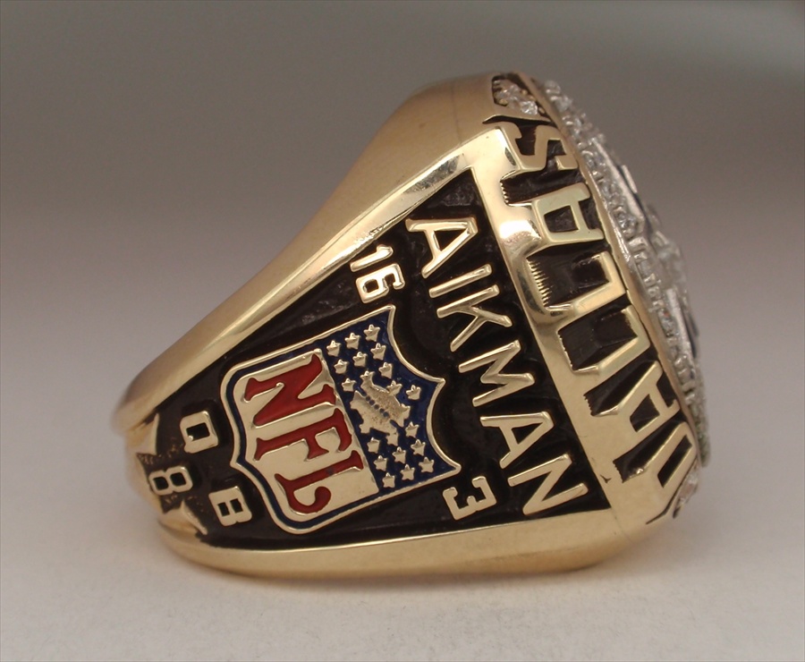 Troy aikman 1992 hot sale super bowl ring