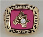 1984 Philadelphia Stars USFL Champions 10K Gold Ring