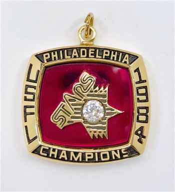 1984 Philadelphia Stars USFL Championship Pendant!