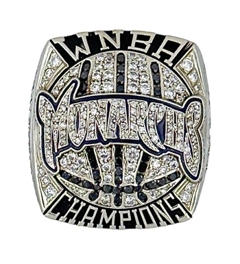 2005 Sacramento Monarchs  WNBA World Champions 14K Gold & Diamond Ring!