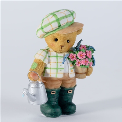 Cherished Teddies - Bear with Watering Can