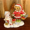 Cherished Teddies - Will Santa Bear Figurine - 135574
