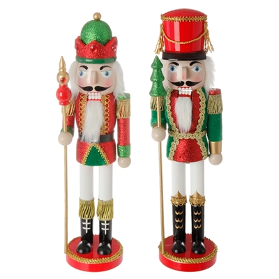 15" Nutcrackers - Set of 2