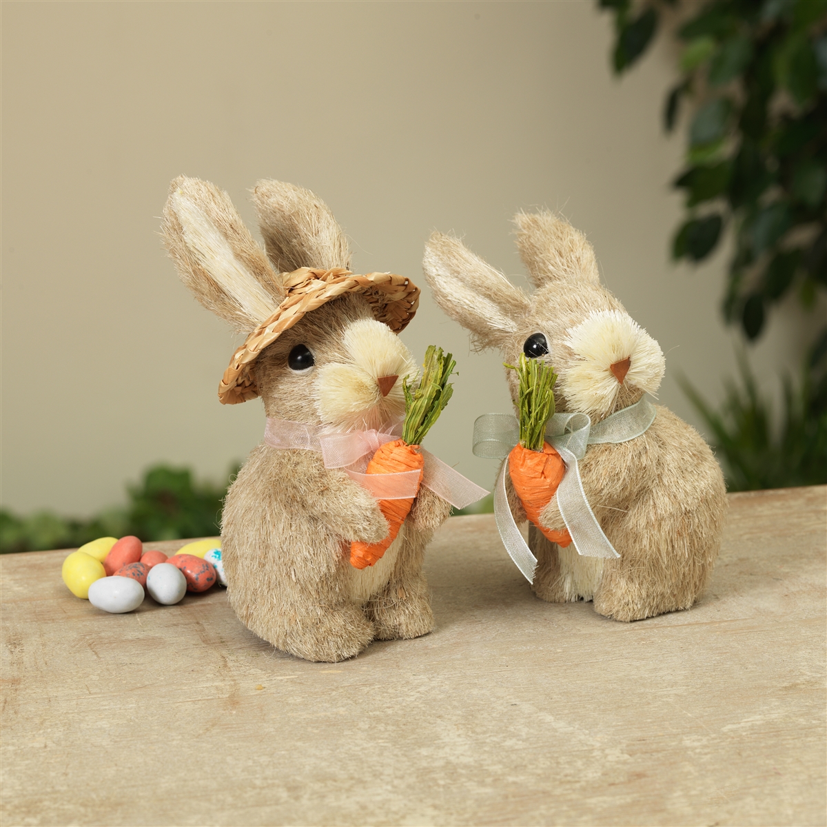 Adorable Easter Bunny store Set of 2