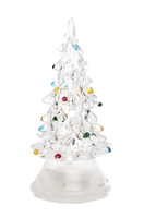 Acrylic Light Up LED Tabletop Christmas Tree - Small