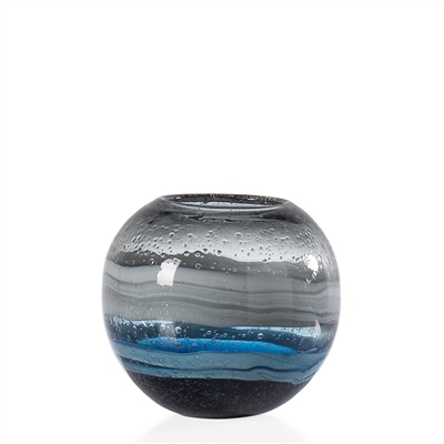 Andrea Swirl Sphere Vase - Torre & Tagus