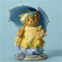 Cherished Teddies - Bear With  Umbrella