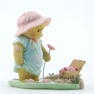 Cherished Teddies - Bear With Picnic Basket