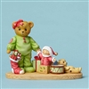 Cherished Teddies Bear with Toys and Stocking 4047382