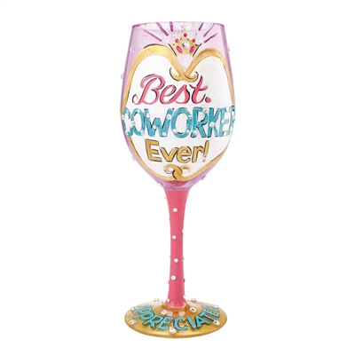 Lolita - Best Co-Worker Ever - 15 oz Wine Glass