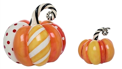 Transpac - Carnival Pumpkins - Set of 2