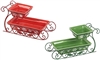 Ceramic Sleigh Serving Tray - Set of 2