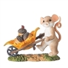 Charming Tails - Mouse with Wheelbarrow - 131644