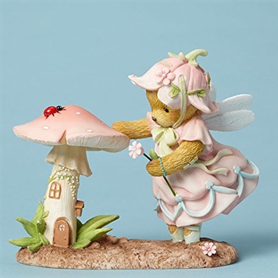 Cherished Teddies - Fairy with Mushroom House - 4051043