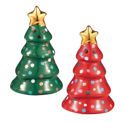 Christmas Tree - Salt and Pepper Shaker Set